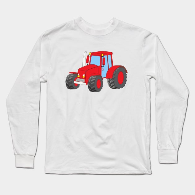 Tractor Long Sleeve T-Shirt by Madhur